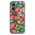 Funda Silicona Antigolpes para Huawei Honor 600 Lite 5G diseño Flores 02 Dibujos