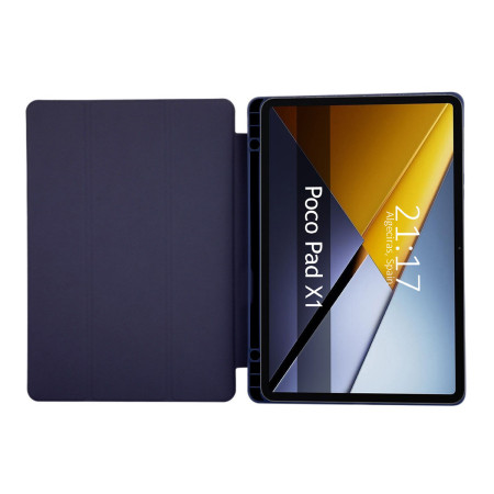 Funda con tapa Smart para Xiaomi Poco Pad X1 color Azul