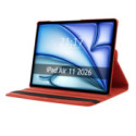 Funda Giratoria 360 para Apple iPad Air 2026 11 (M4) color Rojo