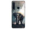 Funda Gel Tpu para Samsung Galaxy A9 (2018) Diseño Elefante Dibujos