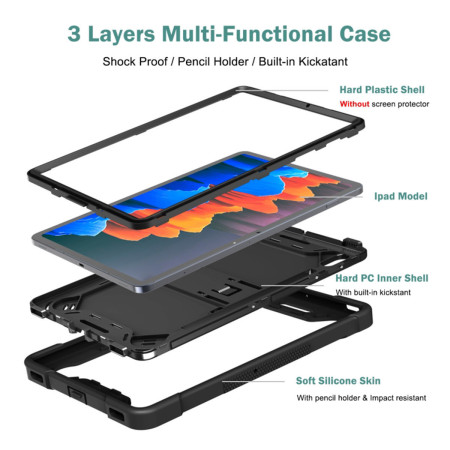 Funda Anticaída Armor para Apple iPad Air 2026 11 (M4) color Negra