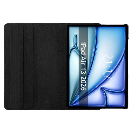 Funda Giratoria 360 para Apple iPad Air 2026 13 (M4) color Negro