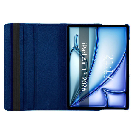 Funda Giratoria 360 para Apple iPad Air 2026 13 (M4) color Azul