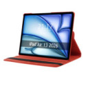 Funda Giratoria 360 para Apple iPad Air 2026 13 (M4) color Rojo
