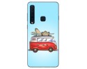 Funda Gel Tpu para Samsung Galaxy A9 (2018) Diseño Furgoneta Dibujos