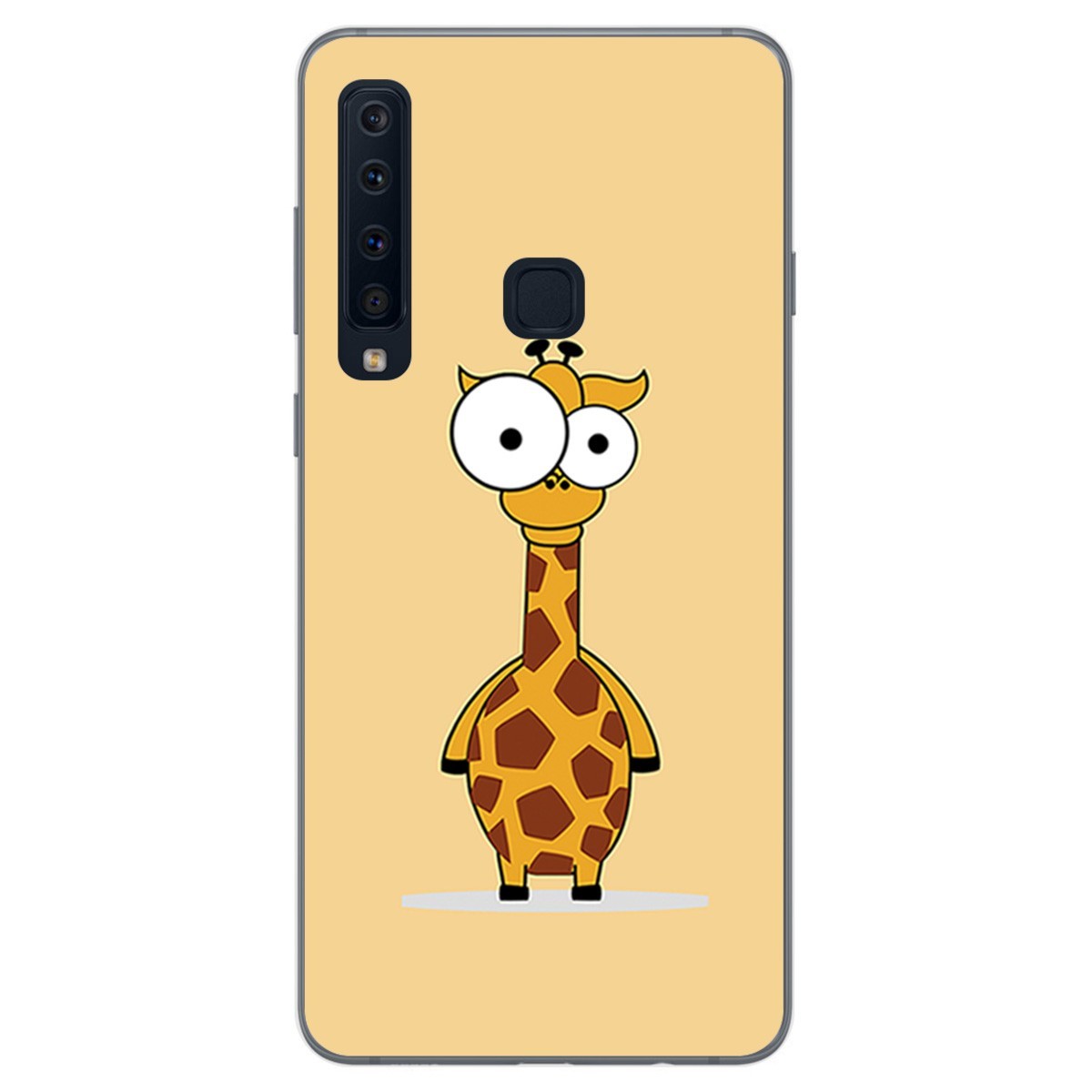 Funda Gel Tpu para Samsung Galaxy A9 (2018) Diseño Jirafa Dibujos