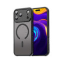 Funda magnética para Iphone 17 Pro Max (6.9) con borde Negro y protección de camara
