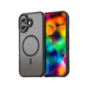 Funda magnética para Iphone 17 (6.3) con borde Negro y protección de camara