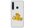 Funda Gel Tpu para Samsung Galaxy A9 (2018) Diseño Leones Dibujos