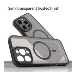 Funda magnética para Iphone 13 Pro (6.1) con borde Negro y protección de camara 2
