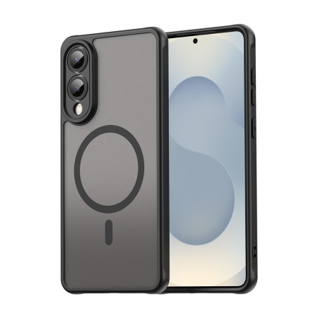Funda magnética para Samsung Galaxy S25 Edge 5G con borde Negro y protección de camara