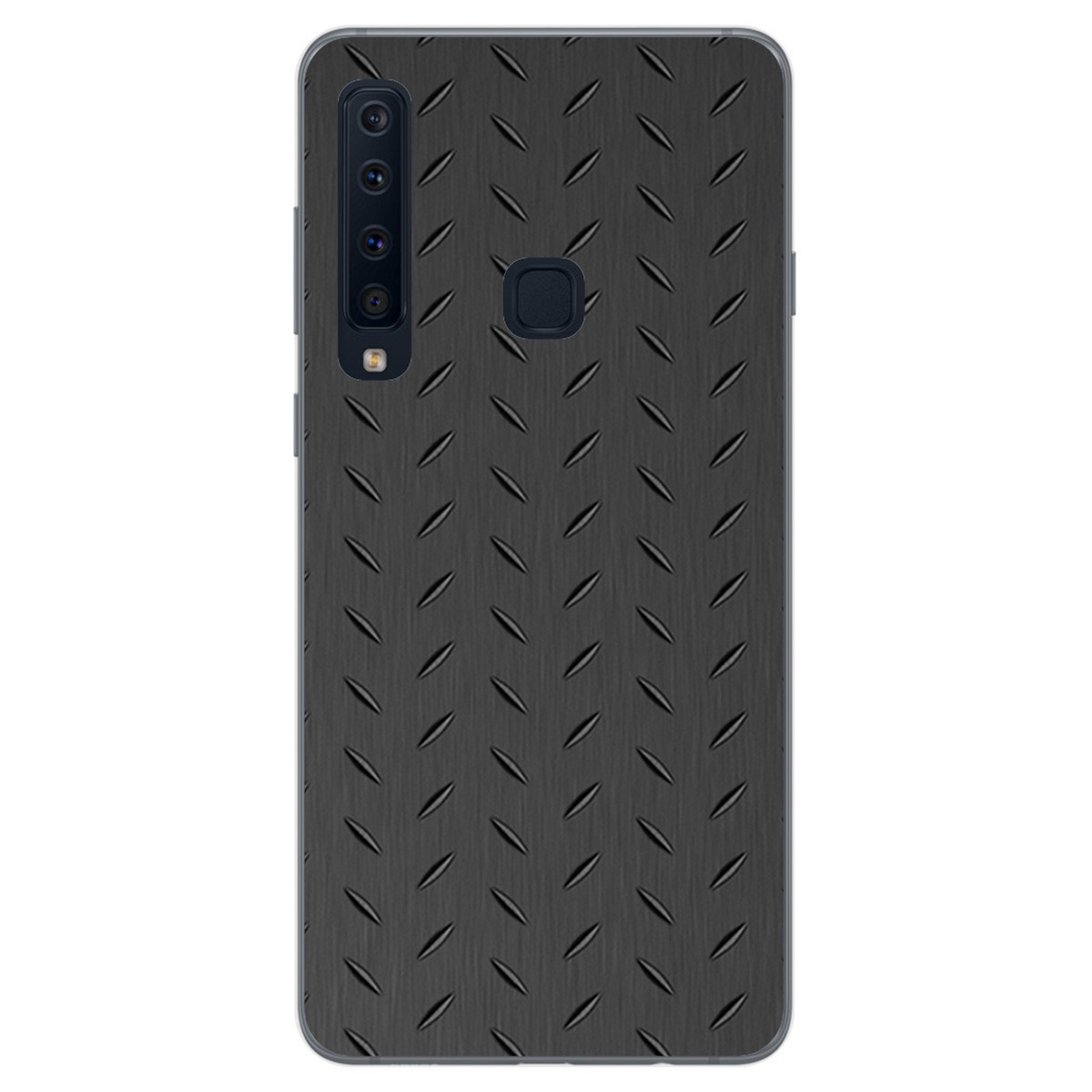 Funda Gel Tpu para Samsung Galaxy A9 (2018) Diseño Metal Dibujos