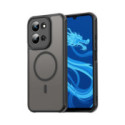 Funda magnética para Xiaomi Redmi 15C 4G / 5G con borde Negro y protección de camara