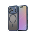 Funda magnética para Iphone 17 Pro (6.3) con borde Azul y protección de camara