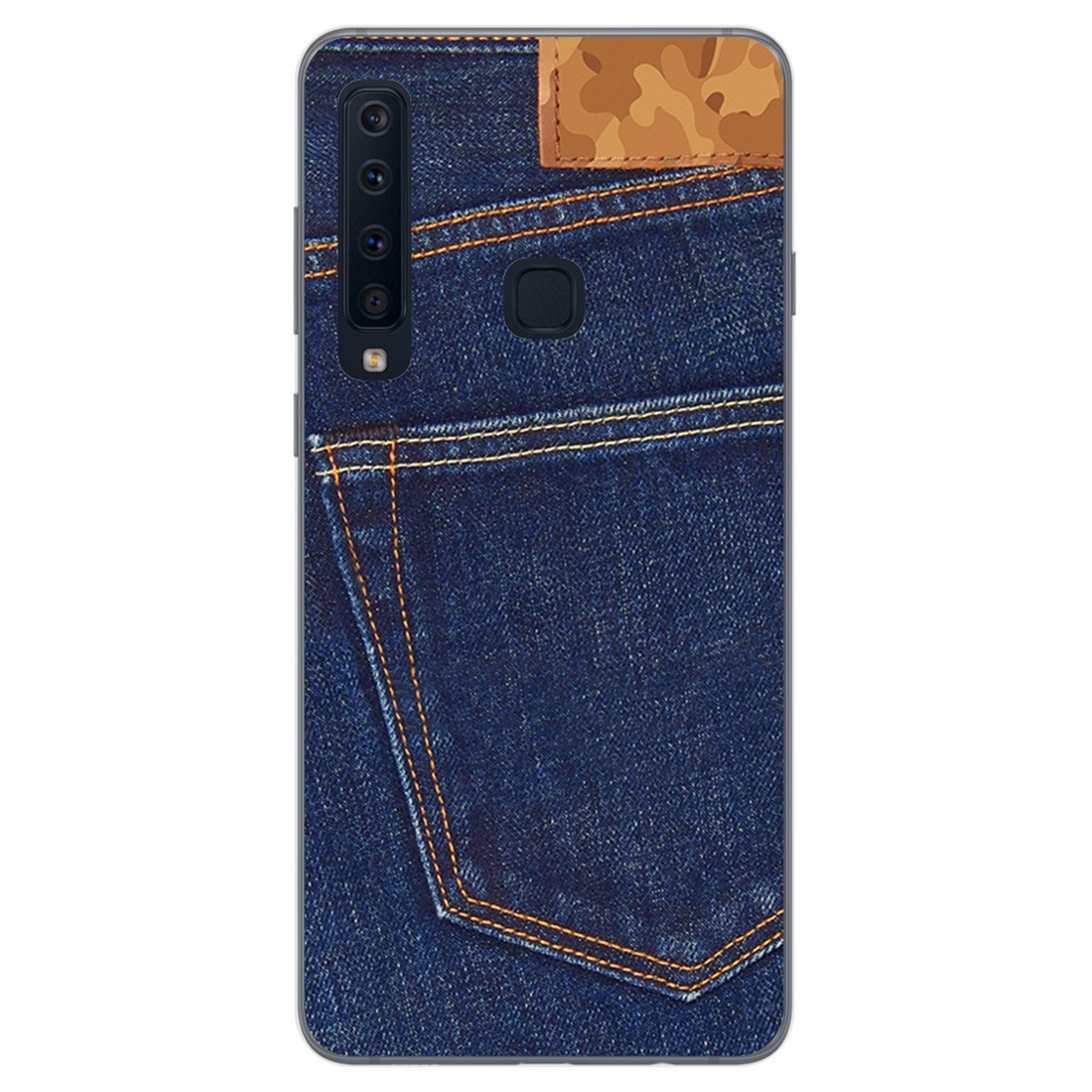 Funda Gel Tpu para Samsung Galaxy A9 (2018) Diseño Vaquero Dibujos