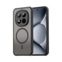 Funda magnética para Xiaomi Poco M8 Pro 5G con borde Negro y protección de camara