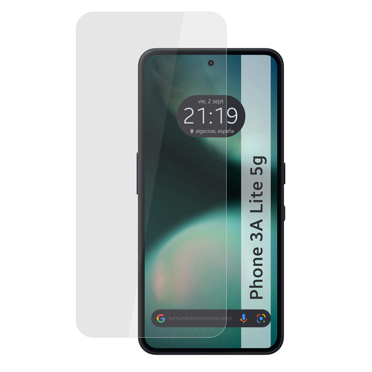 Protector Cristal Templado para Nothing Phone...