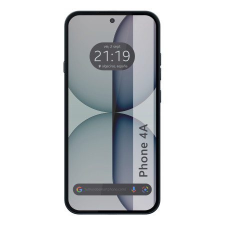 Protector Cristal Templado Completo 5D Full Glue Negro para Nothing Phone 4a 5G Vidrio