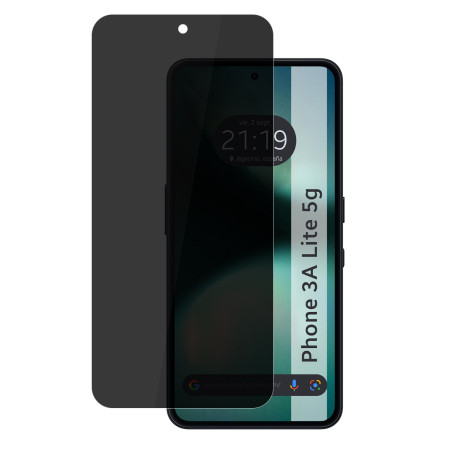 Protector Pantalla Hidrogel Privacidad Antiespías para Nothing Phone 3a Lite 5G