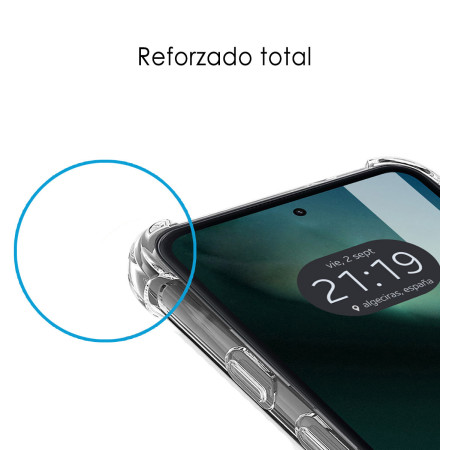 Funda Silicona Antigolpes Transparente para Nothing Phone 3a Lite 5G