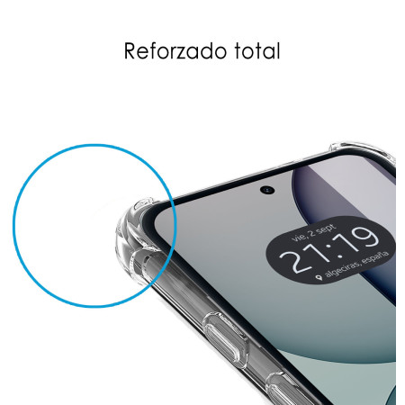 Funda Silicona Antigolpes Transparente para Nothing Phone 4a 5G