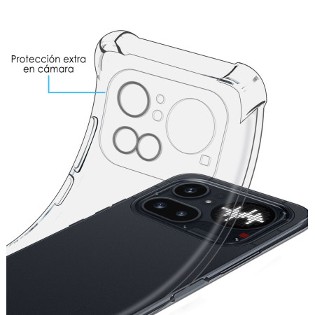 Funda Silicona Antigolpes Transparente para Nothing Phone 4a Pro 5G