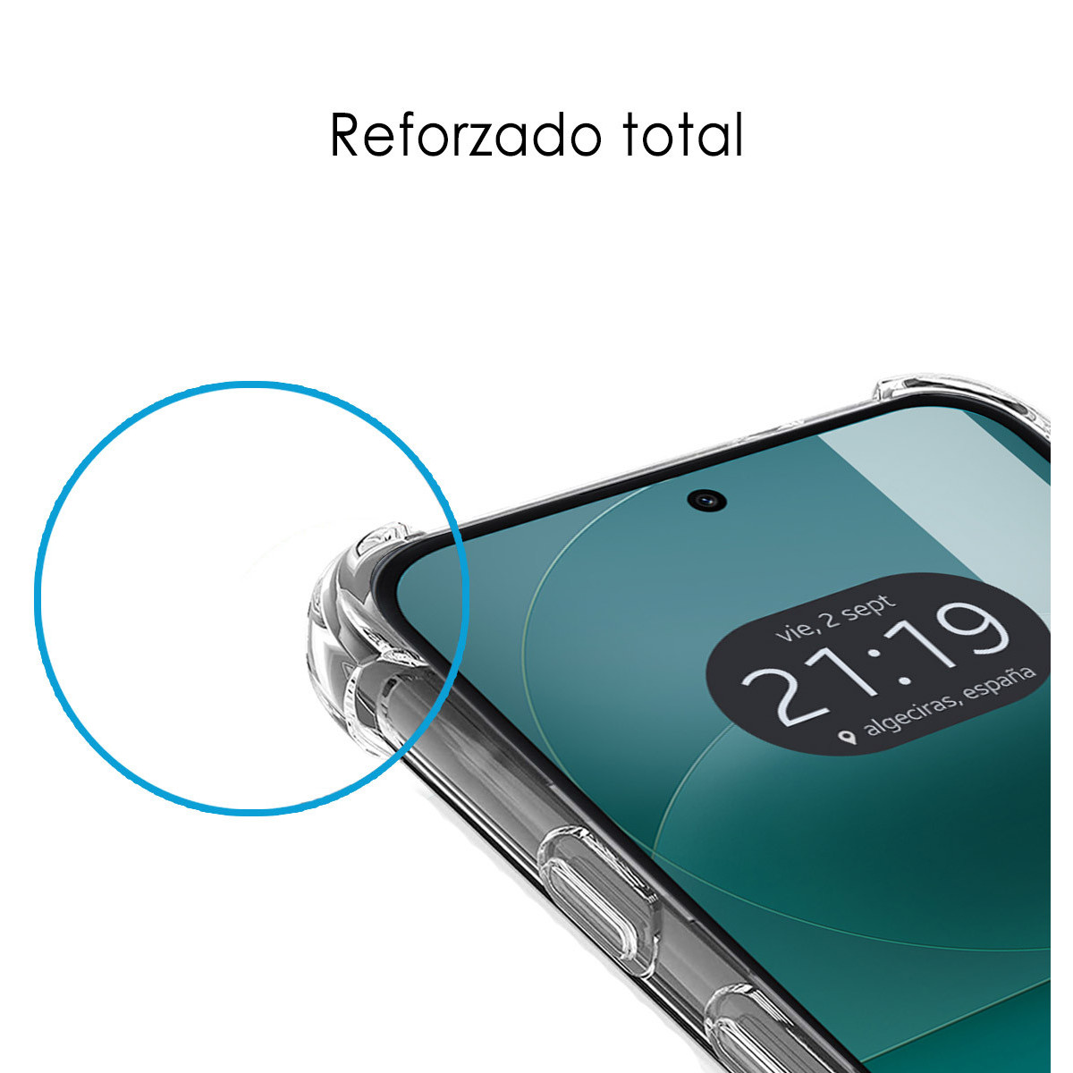 Funda Silicona Antigolpes Transparente para...