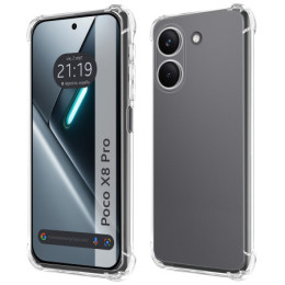 Funda Silicona Antigolpes Transparente para Xiaomi Poco...