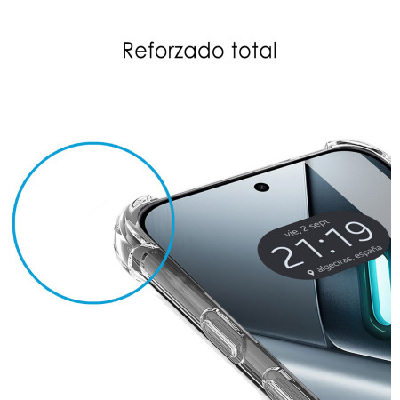 Funda Silicona Antigolpes Transparente para Xiaomi Poco X8 Pro 5G