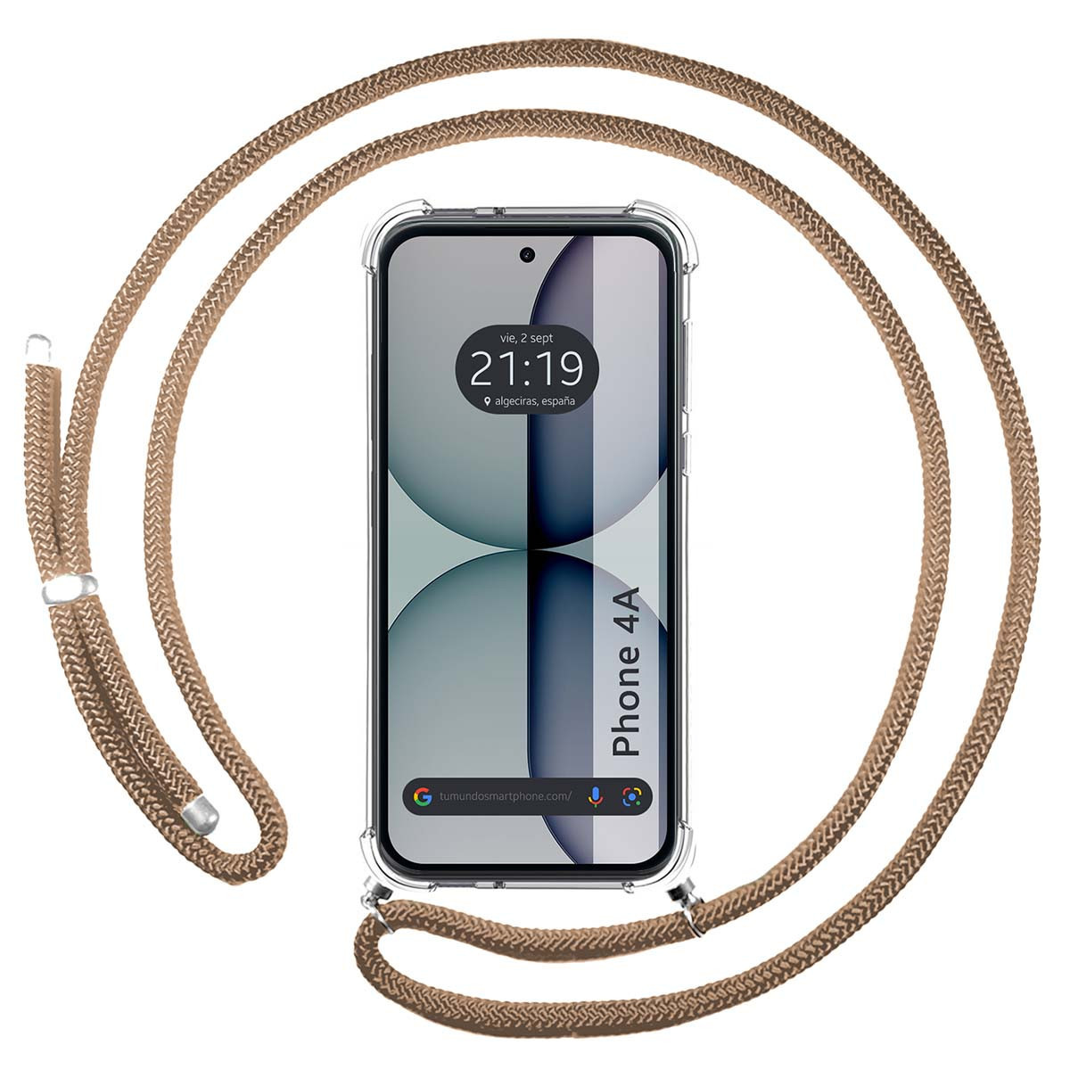Funda Colgante Transparente para Nothing Phone...