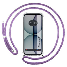Funda Colgante Transparente para Nothing Phone 4a 5G con...