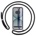 Funda Colgante Transparente para Nothing Phone 4a 5G con Cordon Negro