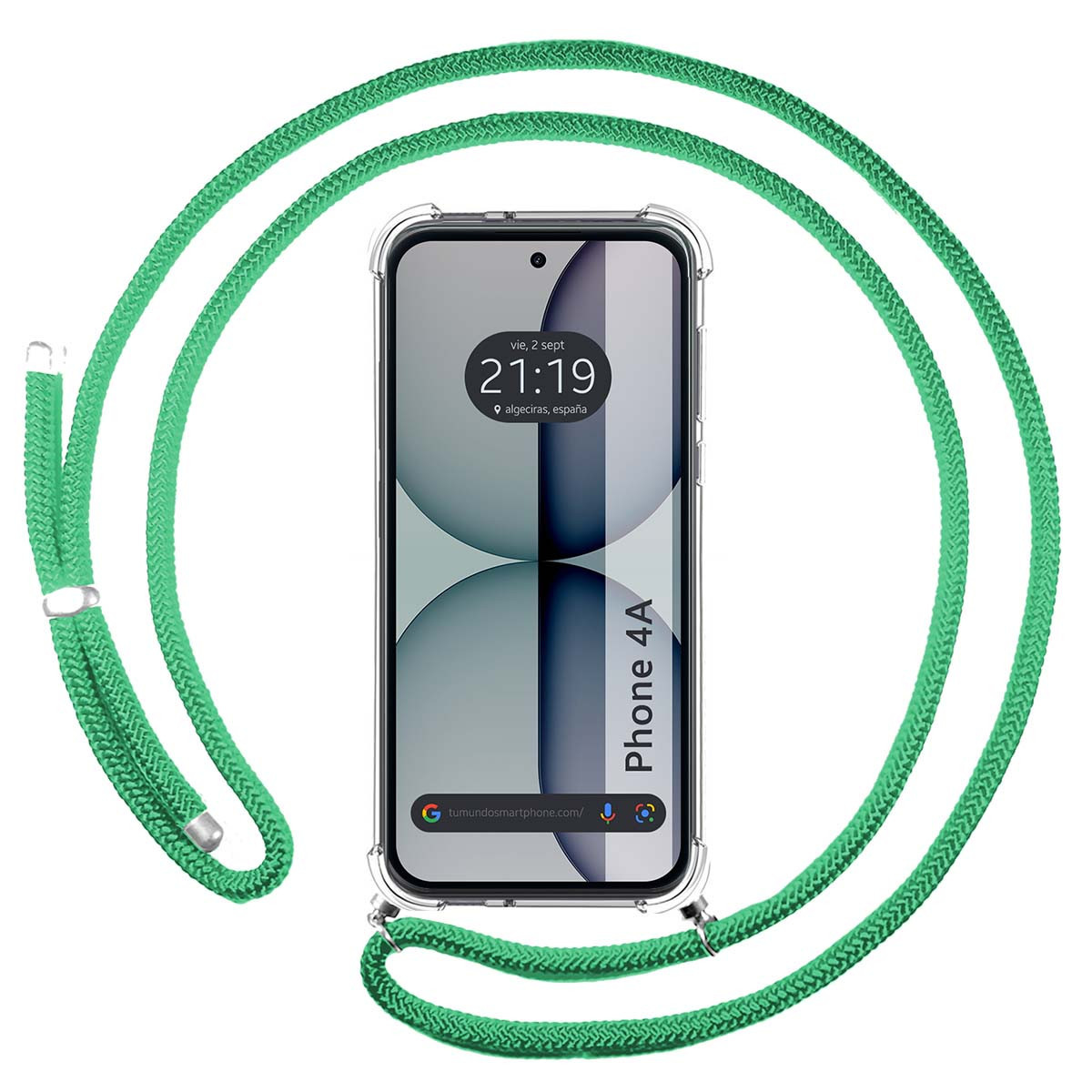 Funda Colgante Transparente para Nothing Phone...