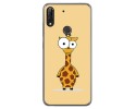 Funda Gel Tpu para Wiko View2 Plus diseño Jirafa Dibujos