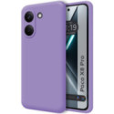 Funda Silicona Líquida Ultra Suave para Xiaomi Poco X8 Pro 5G color Morada