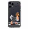 Funda Silicona Antigolpes Transparente para Nothing Phone 3a Lite 5G diseño Avestruz Dibujos