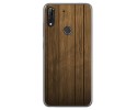 Funda Gel Tpu para Wiko View2 Plus diseño Madera Dibujos