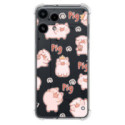 Funda Silicona Antigolpes para Nothing Phone 3a Lite 5G diseño Cerdos Dibujos
