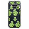 Funda Silicona Antigolpes Transparente para Nothing Phone 4a 5G diseño Cactus Dibujos