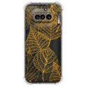 Funda Silicona Antigolpes Transparente para Nothing Phone 4a 5G diseño Hojas Dibujos