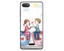 Funda Gel Tpu para Wiko Harry2 diseño Café Dibujos