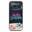 Funda Silicona Antigolpes Transparente para Nothing Phone 4a 5G diseño Summer Dibujos