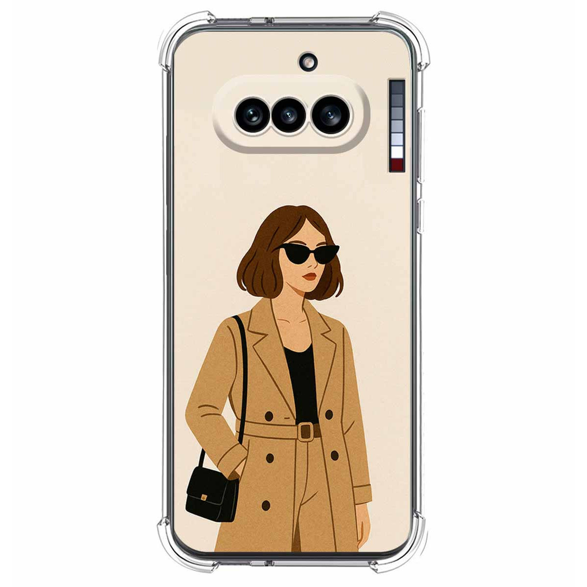 Funda Silicona Antigolpes para Nothing Phone 4a...