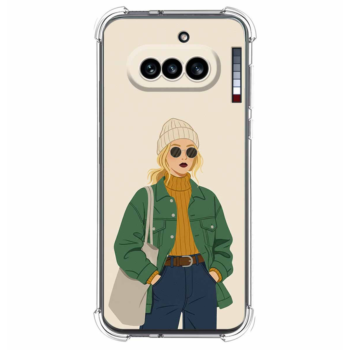 Funda Silicona Antigolpes para Nothing Phone 4a...
