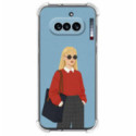 Funda Silicona Antigolpes para Nothing Phone 4a 5G diseño Mujer 04 Dibujos