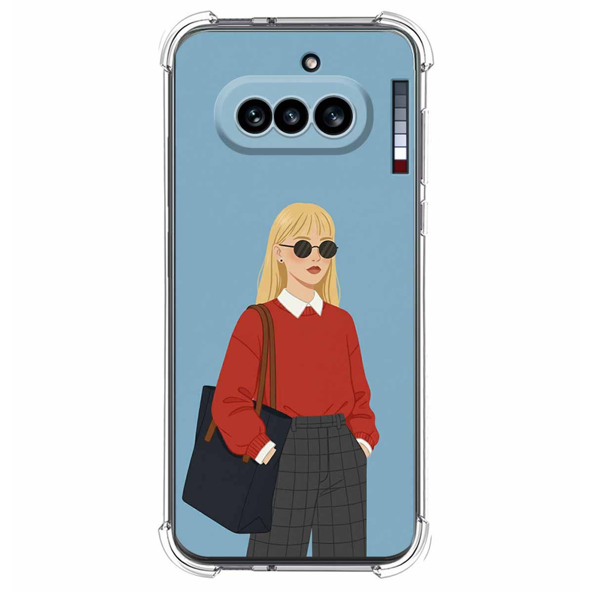 Funda Silicona Antigolpes para Nothing Phone 4a...