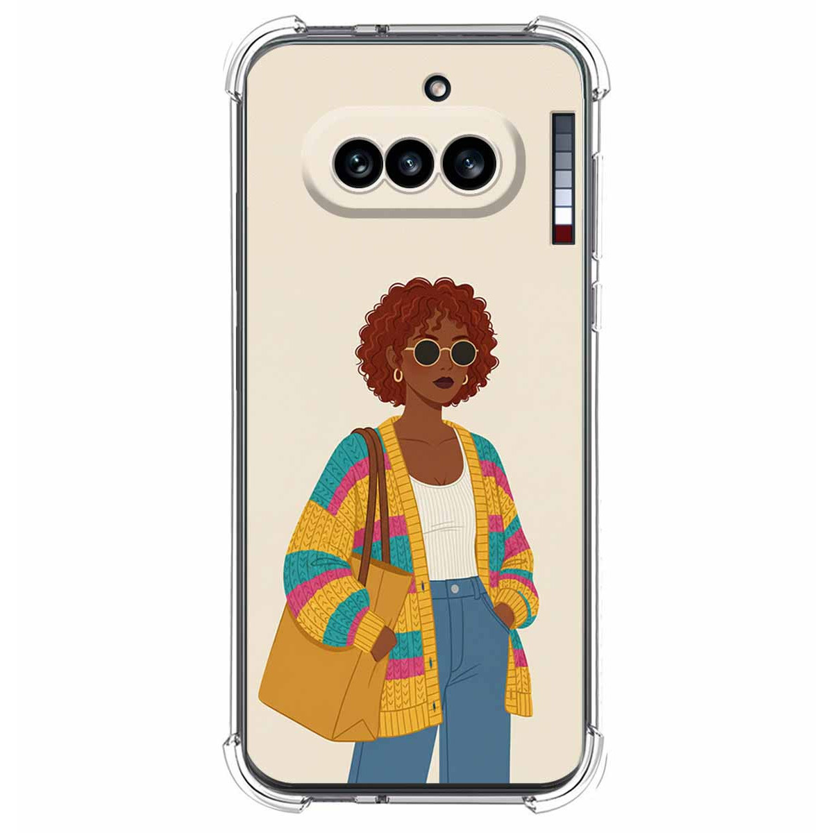 Funda Silicona Antigolpes para Nothing Phone 4a...