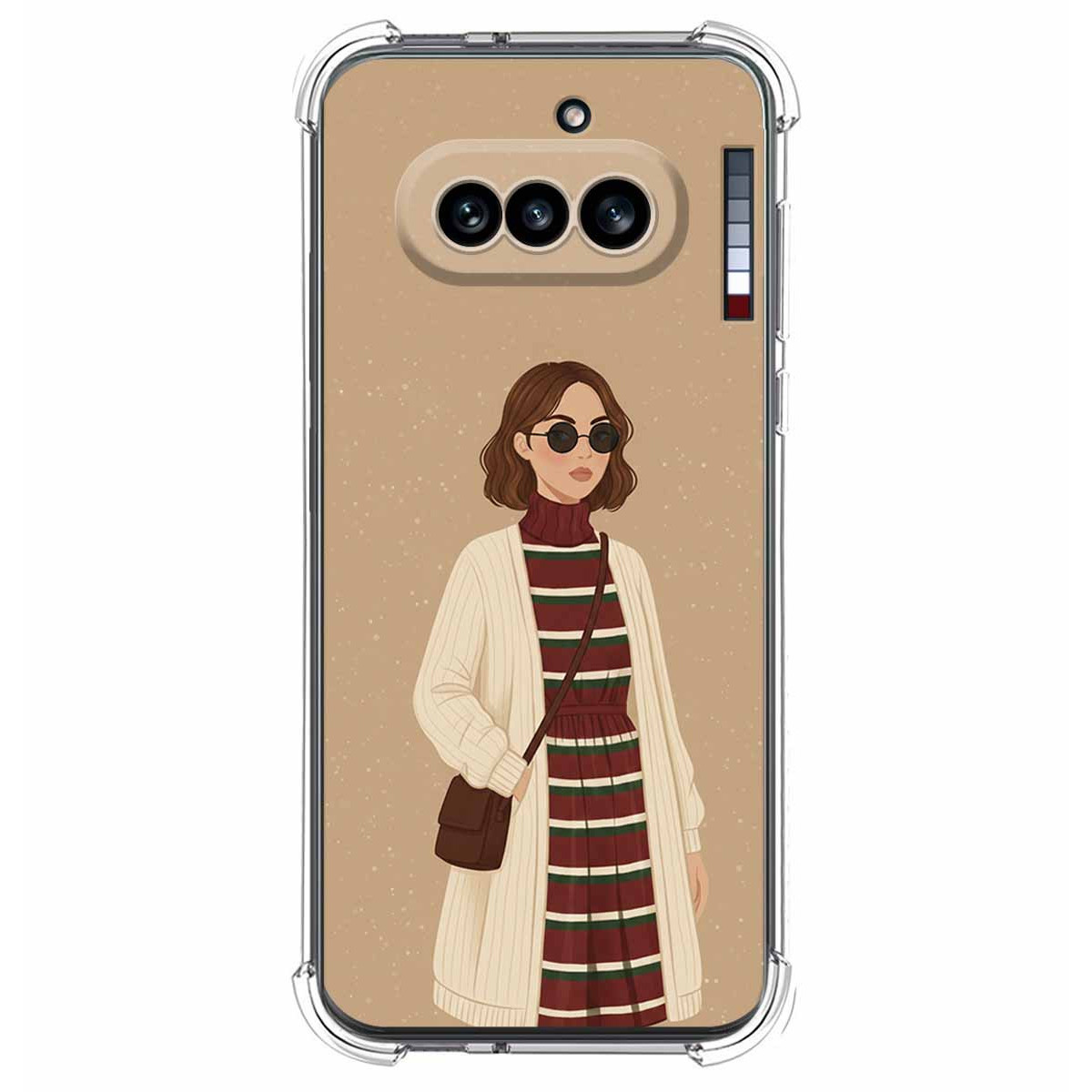 Funda Silicona Antigolpes para Nothing Phone 4a...