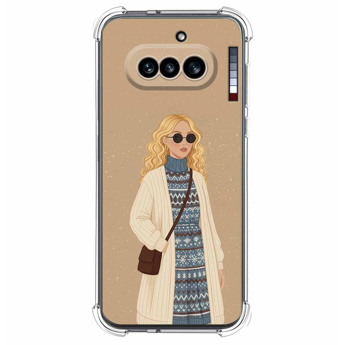 Funda Silicona Antigolpes para Nothing Phone 4a...
