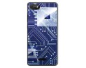 Funda Gel Tpu para Wiko Harry2 diseño Circuito Dibujos